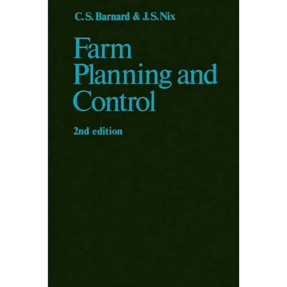 Farm Planning and Control, (Paperback)