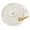 Solid White, variant on Jeffers Equine Twisted Cotton Horse Lead Rope with Brass Snap, 10" - White