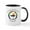 White/Black Inside, variant on CafePress - Rainbow Chalice Mugs - 11 oz Ceramic Mug - Novelty Coffee Tea Cup