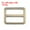 Bronze, variant on Uxcell Metal Tri-glide Slide Buckle, Zinc Alloy Adjuster Sliders Webbing Strap Fastener Replacement for Bag Bronze 25mm