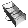 thumbnail image 3 of Bolsa transparente para guardar libros, impermeable, de gran capacidad, portátil, para viajes, escuela, reutilizable., 3 of 6