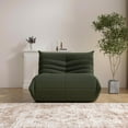 thumbnail image 5 of WHGBJA Bean Bag Chair for Adults, Teddy Material Togo Sofa Lazy Chair for Living Room Bedroom Small Space, Green, 5 of 10