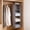 Gray536, variant on Tuvgenk Hanging Shelf Organizer Large Capacity 24x11x11 inch Lightweight Foldable Closet Organizer Easy Install Space Saving Gray for Clothes