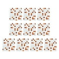 Edikesy Peel And Stick Wallpaper,Mosaics Creative 3D Tile Stickers