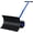 Black & Blue, variant on ROVSUN Wheeled Snow Pusher Shovel, 29" Ergonomic Adjustable T‑Handle Heavy‑Duty Rolling Snow Plow, Angle‑Adjustable for Snow Removal (White & Yellow)