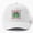 White, variant on Cute Frog Bonjour Baseball Hat, French Greeting Amphibian Character Design, Classic Cap