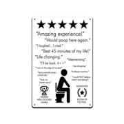 Bathroom Sign Funny Signs Laugh out Loud Sign Will Make Perfect Decor for Guest Bath Decor PS100