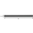 thumbnail image 4 of P2604-143-Progress Lighting-AirPro Fan Downrod - Downrod for Progress Brand Fans-18 Inch Down Rod Length-Graphite Finish, 4 of 4