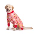 thumbnail image 6 of BT Bear Dog Onesie Recovery Suit,Full Coverage Anti-Shedding Dog Pajamas, Soft And Comfortable Dog Joint Protection Clothing, Dog Warm Shirt for Medium Large Dog Pink Fruit 28/2XL, 6 of 6