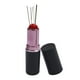 thumbnail image 5 of Cojín de alfileres con forma de lápiz labial, cojín de alfileres, inserto de alfiletero, cojín de costura portátil Negro, 5 of 9