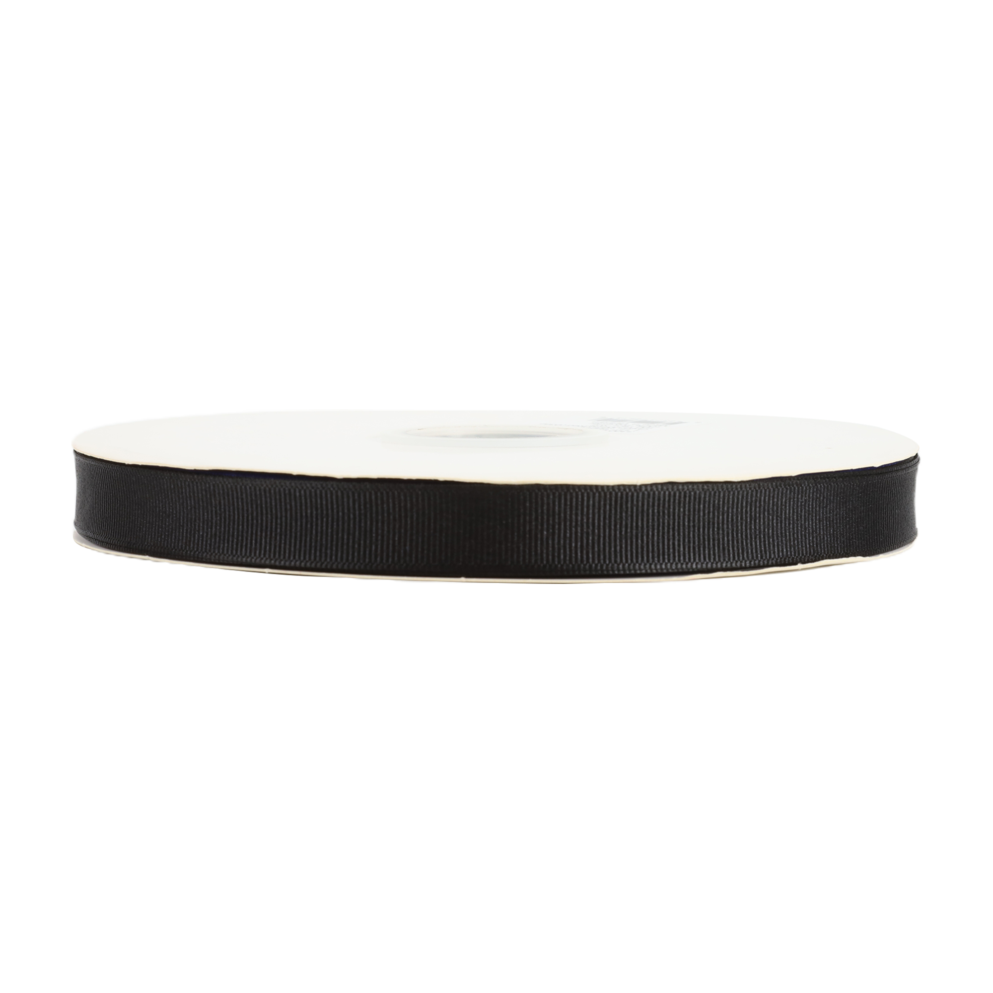 LaRibbons 5/8" Black Textured Grosgrain Ribbon, 100 Yard Roll