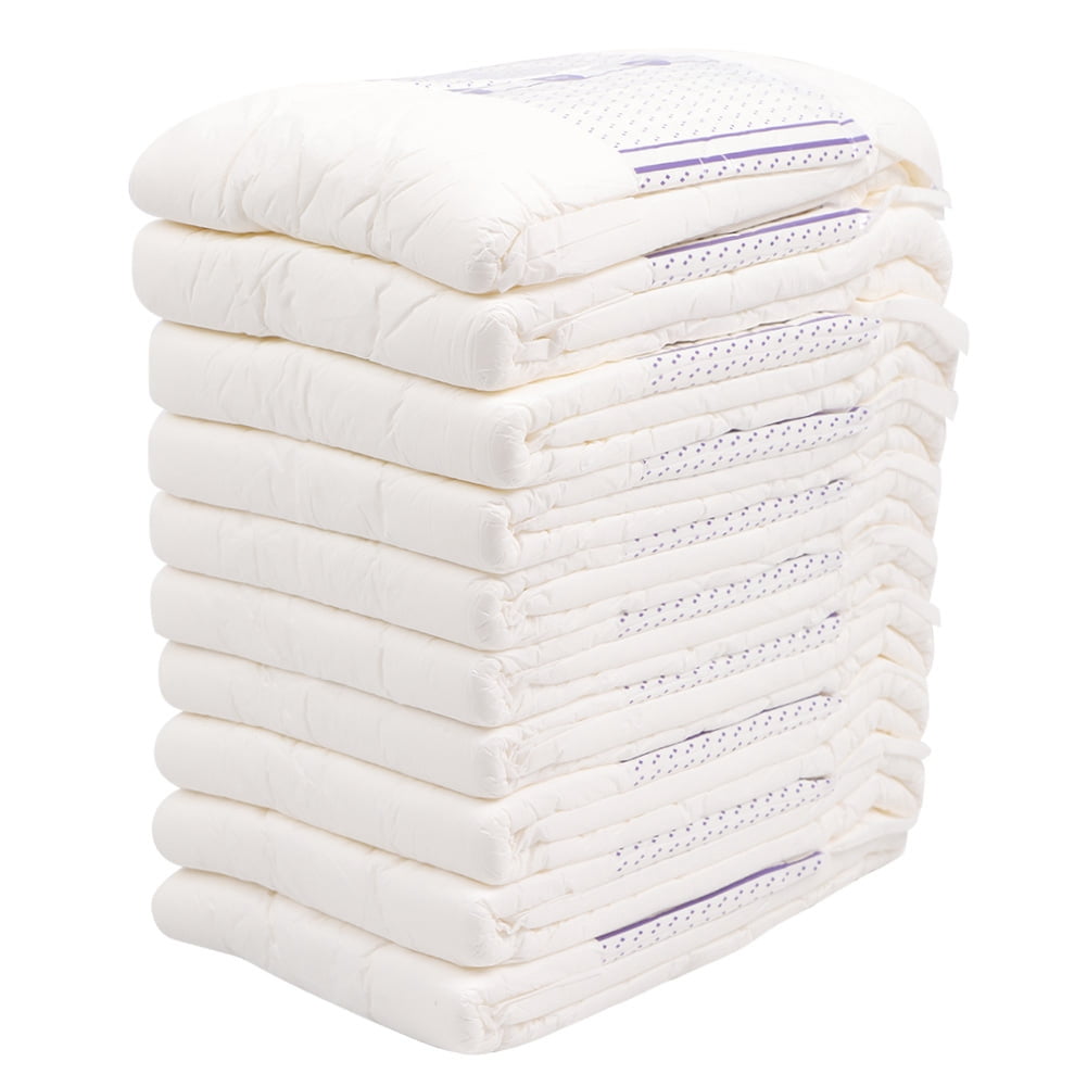 Sonew 10pcs/bag Disposable Adult Diapers Water Absorption Elderly