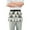 Cute Panda with Lotus Flower, variant on Server Apron with 3 Pockets Waterproof Waitress Waist Short Apron for Man Woman Llamas Cactus Mountains Rainbow 12 Inches