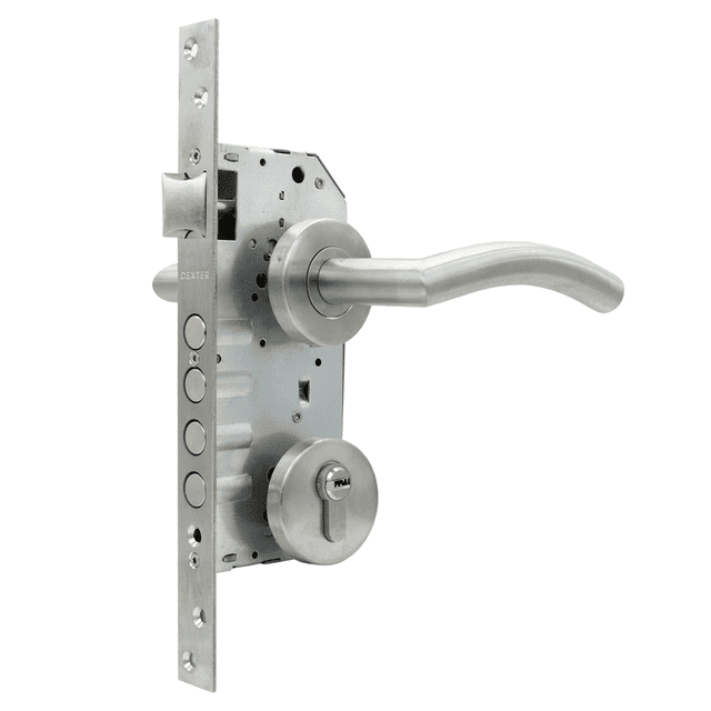 Cerradura Dexter Chapa Alta Seguridad Cilindro 70 Mm 6556 Dexter 6556