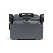 Igloo 52 QT Overland Ice Chest Cooler with Wheels, Gray and Blue