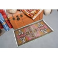 thumbnail image 3 of Turkish Rug, Vintage Rug, Small Rugs, Antique Rug, Rugs For Entry, 1.7x3.3 ft Pink Rug, Door Mat Rug, Oushak Rug, Small Boho Rug, 13357, 3 of 10