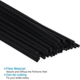 thumbnail image 4 of PATIKIL 20CM/8Inch Reed Diffuser Sticks Set, 50 Pack Fiber Aroma Fragrance Refill Sticks Replacement with Flower Decoration PET Bottle for Home Office, Black, 4 of 7
