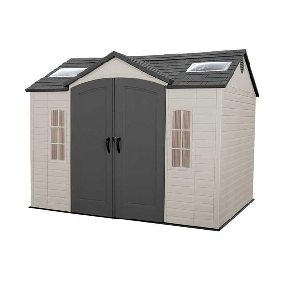 10 Ft. x 8 pi. Remise extérieure de Lifetime