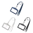 thumbnail image 1 of Porta credencial de identificación Porta credencial de identificación de 3 piezas Macarena titular protector de tarjeta, 1 of 8