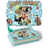 Crew Pirates Adventures Team Luffy Edible Cake Image Topper Birthday Cake Banner 1/2 Sheet