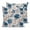 Indigo,Tan,Cream, variant on Pillow Covers 26x26 Set of 2, Navy Indigo Florals Throw Pillow Covers Decorative Couch Cushion Cover, Farmhouse Botanical Peonies Leaves Microfiber Soft Square Pillowcases for Bedroom Living Room