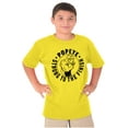 thumbnail image 4 of Popeye Strong To The Finish Flexing Crewneck T Shirts Boy Girl Teen Brisco Brands L, 4 of 5
