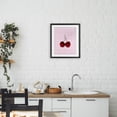 thumbnail image 3 of Stupell Industries Glam Glitter Cherry on Pink Gingham Black Framed Print Under Glass, 13 x 16, by LISH Creative, 3 of 8