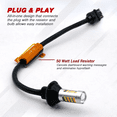 thumbnail image 3 of 2x Error Free 3157 Type-1 Switchback White-Amber Front Turn Signal LED Bulbs, 3 of 9