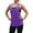 a-Purple24957, variant on Womens Solid Color Racerback Tank Top Basic Scoop Neck Sleeveless Shirt Casual Workout Tee For Daily Wear Casual Top