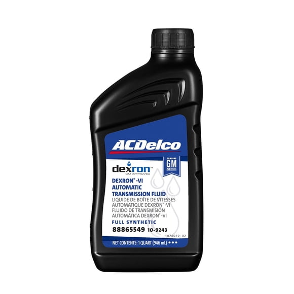Líquido de Transmisión Automática ACDelco Dexron VI Rojo Sintético Profesional