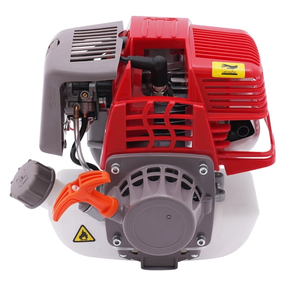 4 Stroke Gasoline Engine, 6500Rpm Pull Start Gasoline Engine Motor, Single Cylinder Air-Cooled System, Suitable for Brush Cutter, Agricultural and Industria Equipment