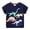 4 Blue, variant on Gyujnb Glow In The Dark Cartoon Print Crew Neck Short Sleeve Tees Casual Summer Tops (Baby, Little Boys),3-4 Years