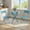 New peacock blue, variant on Space-Saving Collapsible Patio Bistro Set – 3-Piece Metal Table and 2 Chairs, No Assembly, Compact Outdoor/Indoor Furniture for Balcony, Garden, Yard – Black (Old Version)