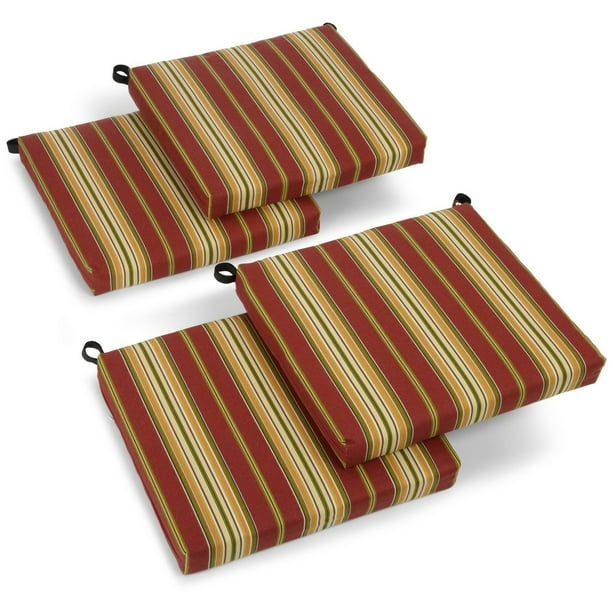 Blazing Needles Outdoor All Weather UV Resistant 4Piece Patio Chair