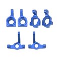 thumbnail image 2 of RC Voiture C en Forme, Haute Résistance RC Direction Tasse en Alliage d'Aluminium pour 1/10 Modèle de Voiture Bleu, 2 of 8