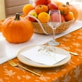 thumbnail image 4 of Fall Tablecloth 60x102 Inch Rectangle Orange Maple Leaves Table Cover Waterproof Autumn Leaf Table Cloth for Thanksgiving Harvest Farmhouse Picnic Dining Table, 4 of 6