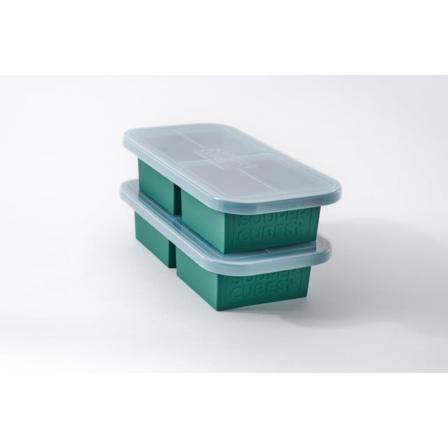 Bandeja de silicona para congelador Souper Cubes de 2 tazas, paquete de 2