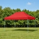 thumbnail image 5 of lios Innova | Toldo Plegable Rojo 3x4.5 Carpa para Exteriores Resistente al Clima, Impermeable, Estructura de Hierro y Tela Oxford 600D., 5 of 9