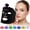 Black, variant on Morfone Red Light Mask For Face, 7-1 Colors LED Face Mask, Cordless Facial Mask At Home or Salon, Gift for Women Mom