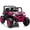 Pink, variant on Joyracer 4WD 24 V Ride on Toys UTV with 2 XL Seaters, 4*200W Motor Kid Electric Power Car Wheels with Remote Control, LED Lights, Spring Suspension, 3 Speeds, Bluetooth Music, Pink