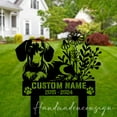 thumbnail image 3 of Handmadetneonsign Dachshund Memorial Stake, Dachshund Memorial Plaque, Dachshund Yard Stake, Dog Garden Stake 65272, 3 of 5