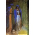 thumbnail image 2 of Redon, Odilon 23x32 White Modern Wood Framed Museum Art Print Titled - Salome, 2 of 4