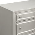 thumbnail image 4 of New Classic Furniture Reflections Wood 5-Drawer Chest in Silver, 4 of 9