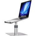 thumbnail image 1 of Support d'Ordinateur Portable en Aluminium, Hauteur Réglable 360° Rotatif, Rehausseur d'Ordinateur Portable Compatible avec Notebook (10-16 Pouces) Y Compris MacBook Pro/Air Surface Lenovo HP ASUS Acer Dell MSI, 1 of 5
