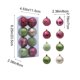 thumbnail image 3 of Bolas de Navidad, Ornamientos Navideños, Set de 8 Piezas, Resistentes a la Fractura, Estilos Diversos, para Árboles Navideños, Decoración de Fiestas, Bolas de Cristal, Adornos para Eventos, Navidad, 3 of 8