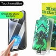 thumbnail image 5 of Tempered Glass Screen Protector for iPhone 16 Pro with Dust-Free Installation Kit - HD Clear, Shatterproof, Easy Install, 5 of 8
