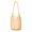 Beige, variant on Wood Bead Handbag for Women, Maple Hollow Woven Bucket Bag with Openwork Design, Handheld Shoulder Purse for Summer Outfits, Beach, Vacation, Daily Use, 6.7 x 6.7 x 14.2 in