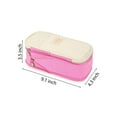 thumbnail image 7 of PULLIMORE Expandable Pencil Case - Large Capacity Organizer with Mesh Pocket (Yellow), 7 of 7