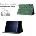 thumbnail image 6 of for Samsung Galaxy Tab A9+ 11.0" 2023 SM-X210 / SM-X215 / SM-X216 Folio Case, Slim PU Leather Case with Smart Auto Wake / Sleep Stand with Pencil Holder and Card Slots Cover for Tab A9 Plus, Green, 6 of 9