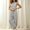 Gray, variant on Women's Summer Fashion Sleeveless Tank Top Casual Long Pants Two Piece Loungewear Outfit Set Sky Blue XL(XL)